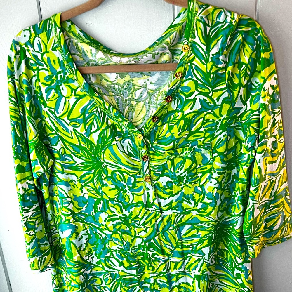 Lilly Pulitzer 3/4 Sleeve Dress